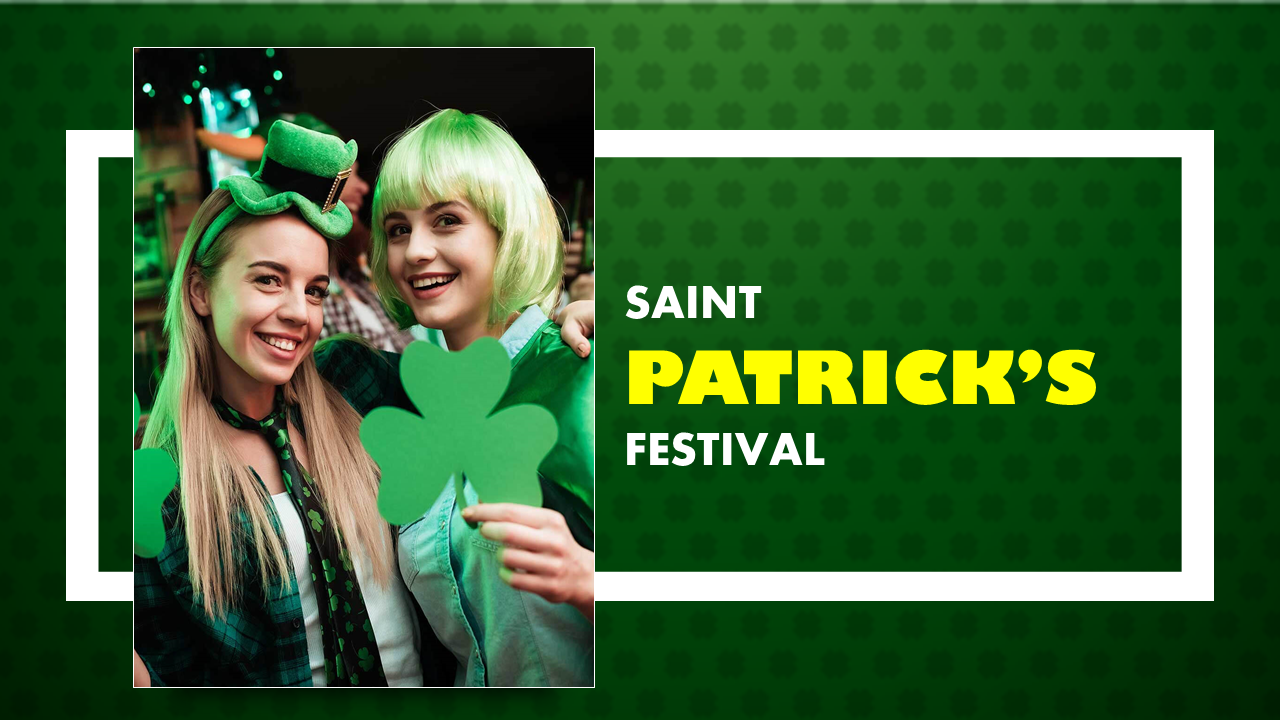 Saint Patricks Festival PowerPoint slide